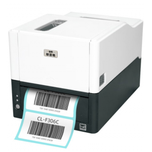 创硕 标签打印机CL-F306C 精度300DPI 条码二维码水洗唛不干胶 热转印/热敏两用打印（装切刀+耗材）